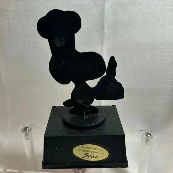 Snoopy Happy Birthday Trophy‎ Vintage 1958-rare-Aviva - Picture 2 of 6